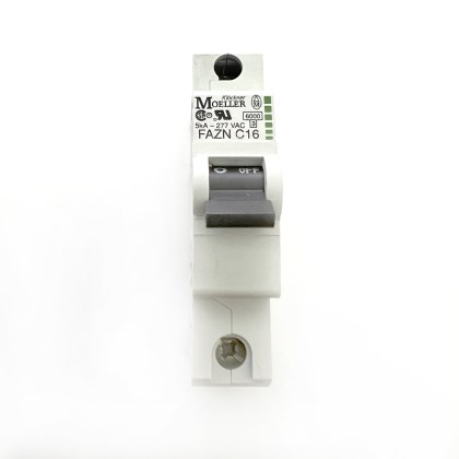 Moeller Faz FAZN-C16 C16 16A 16 Amp MCB Circuit Breaker Type C